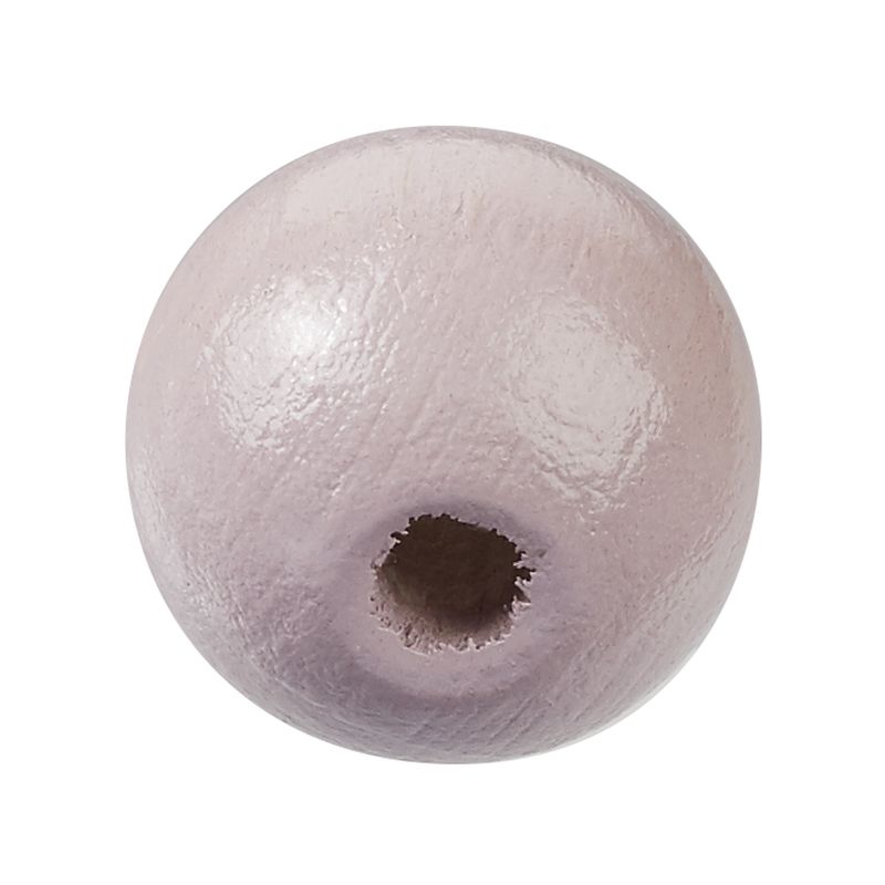 Holzperlen für Schnullerketten 15mm speichel- schweißecht 12 Stück