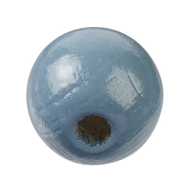 Holzperlen für Schnullerketten 12mm speichel- schweißecht 25 Stück