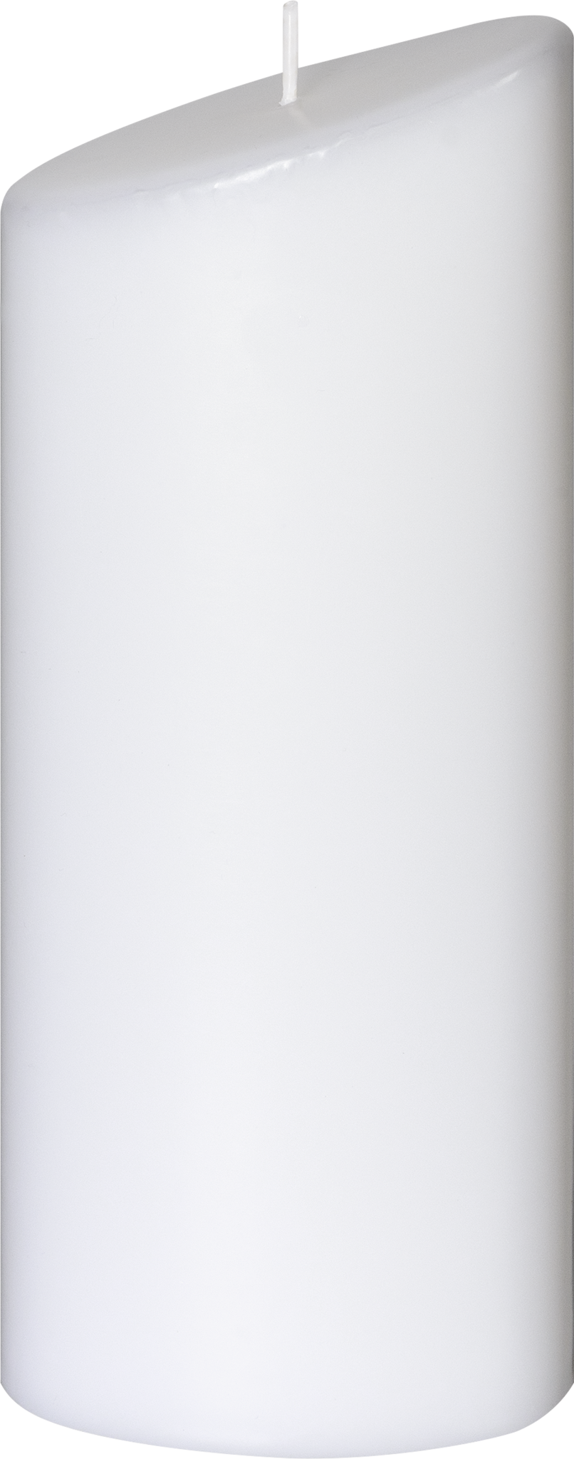 Kerzenrohling Oval schmal - abgeschrägte 1 Stück