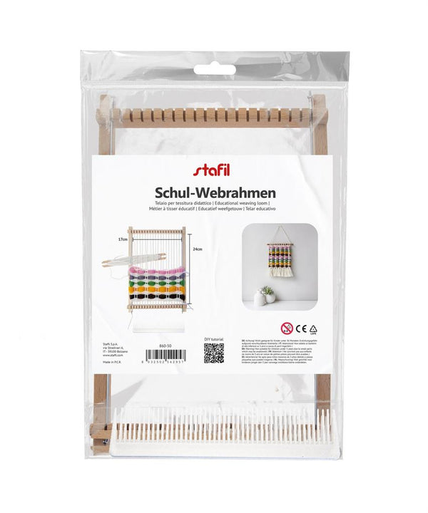 Stafil Schul-Webrahmen aus Holz Webbreite 17cm
