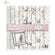 Floral Shabby Chic Scrapbooking Papier-Set 200 g/m2 310x320 mm 11 Bögen
