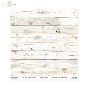 Floral Shabby Chic Scrapbooking Papier-Set 200 g/m2 310x320 mm 11 Bögen