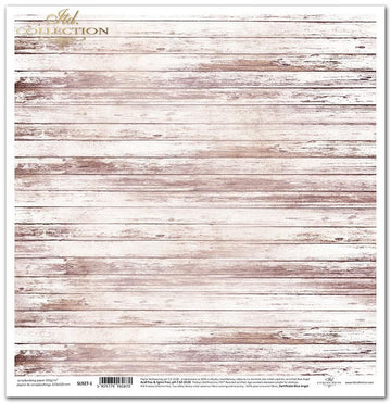 Scrapbooking-Papier Holzstruktur 31x32cm 200g/m²