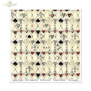 Designpapier-Set „Alice's Magic – Eine Geschichte aus einer Welt, die die Logik vergessen hat, Band 2“ 310 x 320 mm 11 Blatt