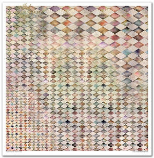 Scrapbooking Papierset Karneval - Pierrot in Love 10 Bögen 31x32cm 200g/m²