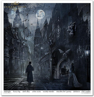Papier-Set Gothic Stories 10 Blatt 320x310mm 200g