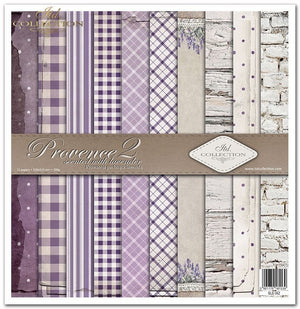 Scrapbooking-Papier Set Provence Lavender lila  31x32cm 200 g/m2 11 Blatt