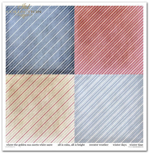 Scrapbookingpapier-Set Winterspaß 310x320 mm 11 Blatt