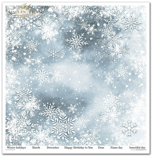 Scrapbookingpapier-Set Winterspaß 310x320 mm 11 Blatt