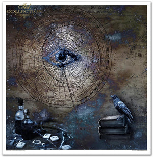 Papier-Set Eine unentdeckte magische Welt 10 Blatt 320x310mm 200g