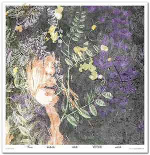 Scrapbooking-Papierset Herbalist 10 Bögen 31x32cm 200g/m²