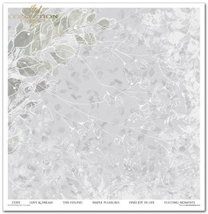 Scrapbooking Papier Set Shabby Chic 10 Bögen 31x32cm 200g/m²