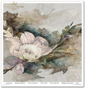Papier-Set für Scrapbooking Winter Love Story 200 g/m2 31x32cm 11 Blatt