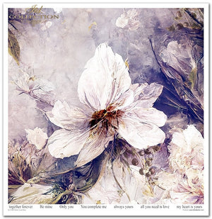 Papier-Set für Scrapbooking Winter Love Story 200 g/m2 31x32cm 11 Blatt