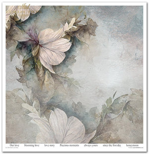 Papier-Set für Scrapbooking Winter Love Story 200 g/m2 31x32cm 11 Blatt