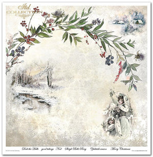 Scrapbooking-Papier Set Victorian Christmas 30x30cm 200g 11 Bögen /Pkg.