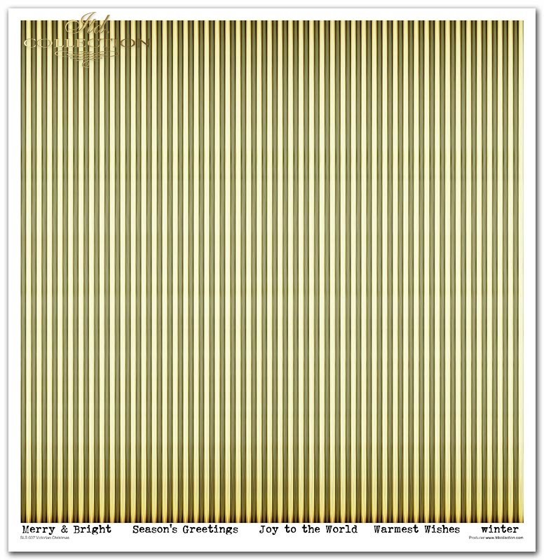 Scrapbooking-Papier-Set „Viktorianische Weihnachten“, 10 Stück/Packung, 30 x 30 cm, 200 g