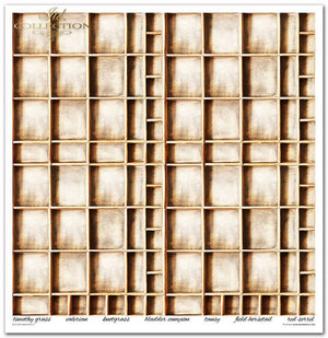 Scrapbooking Papier Set Herbarium 2 31x32cm 200g/m² 11 Bögen