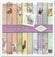Scrapbookingpapier-Set Ostern Rund um den Bauernhof 310x320 mm 11 Blatt