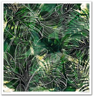 Scrapbooking-Papierset Tropical Dream 10 Bögen 31x32cm 200g/m²