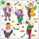 Ambiente Servietten Carnival 33x33cm 20 Stück/Packung
