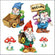 Ambiente Servietten Garden Gnomes 33x33cm 20 Stück/Packung