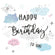 Ambiente Servietten Happy Birthday 33x33cm 20 Stück/Packung