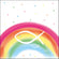 Servietten Rainbow white 33x33cm 20 Stück/Packung