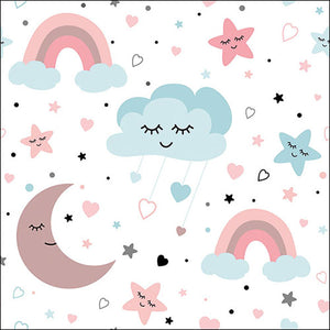 Ambiente Servietten Cute Sky 33x33cm 20 Stück/Verpackung