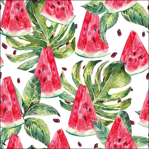 Ambiente Servietten Melonen 33x33cm 20 Stück/Verpackung