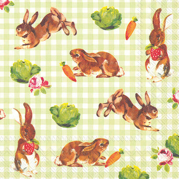 Servietten Little Bunnys 33x33cm 20Stück/Verpackung