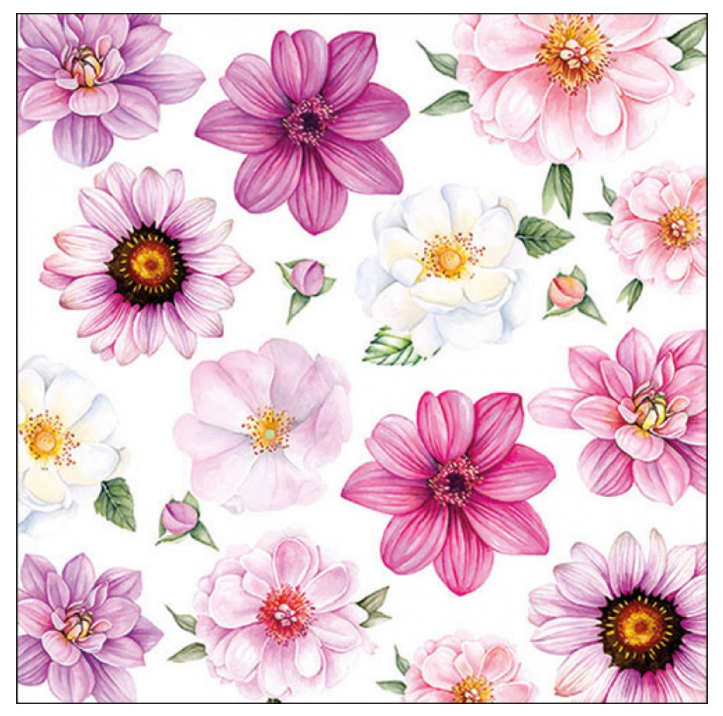 Ambiente Servietten Summer Glory 33x33cm 20 Stück FSC Mix