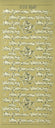 Konturensticker Alles Gute zum Muttertag / Vatertag 23x10cm 1 Bogen