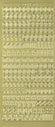 Konturensticker Kleinbuchstaben 23x10cm 1 Bogen