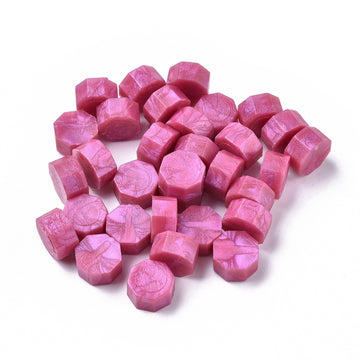 Siegelwachs Pastillen perlmutt, fuchsia, 100 Stk./Beutel