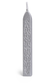 Siegelwachs mit Docht silber metallic 11cm
