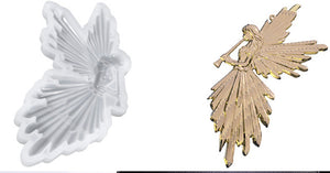 Gießform Engel Gussform 15x8cm, per Stk.