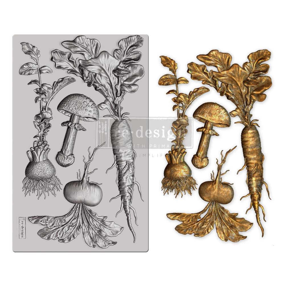 Silikon-Pressform Vintage Roots 12,7x20,3cm