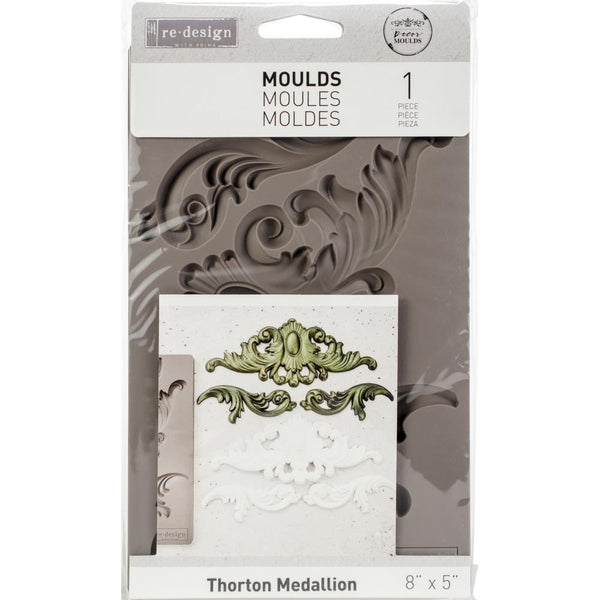 Silikon-Pressform Thorton Medaillon 12,7x20,3cm
