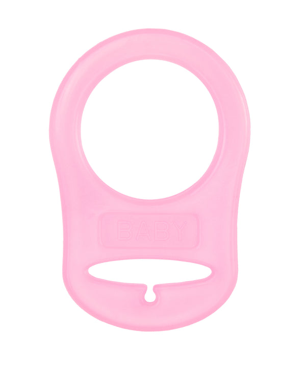 Silikonring für Schnullerketten Eco-friendly 48x32x3mm Loch 22mm 1 Stück