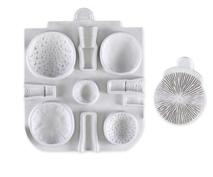 Exklusiv Silikonform Pilze, Set