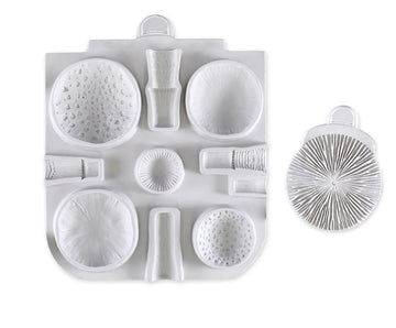 Exklusiv Silikonform Pilze, Set