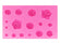 Silikon-Pressform Rosenköpfe 11,5x7,1x1,5cm