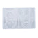 Silikonform geometrische Formen Schmuckherstellung 158x105x6 mm