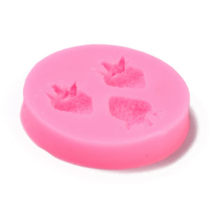 Silikonform Erdbeeren 51x9mm