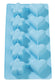 Silikongießform lebensmittelecht Soapy Fun Blumen und Herzen 20x10cm