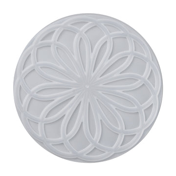 Silikongießform Mandala rund 203x6 mm
