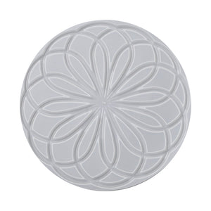 Silikongießform Mandala rund 203x6 mm