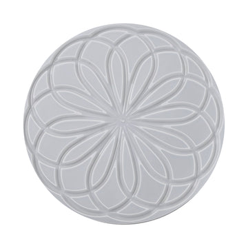 Silikongießform Mandala rund 203x6 mm