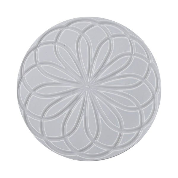 Silikongießform Mandala rund 203x6 mm